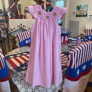 Debbie’s Dream Hand Smocked Girls Dress size 5
